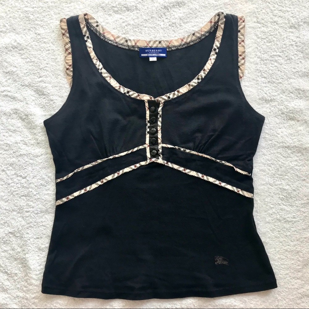 Burberry Nova check women tops Cotton S horse bag